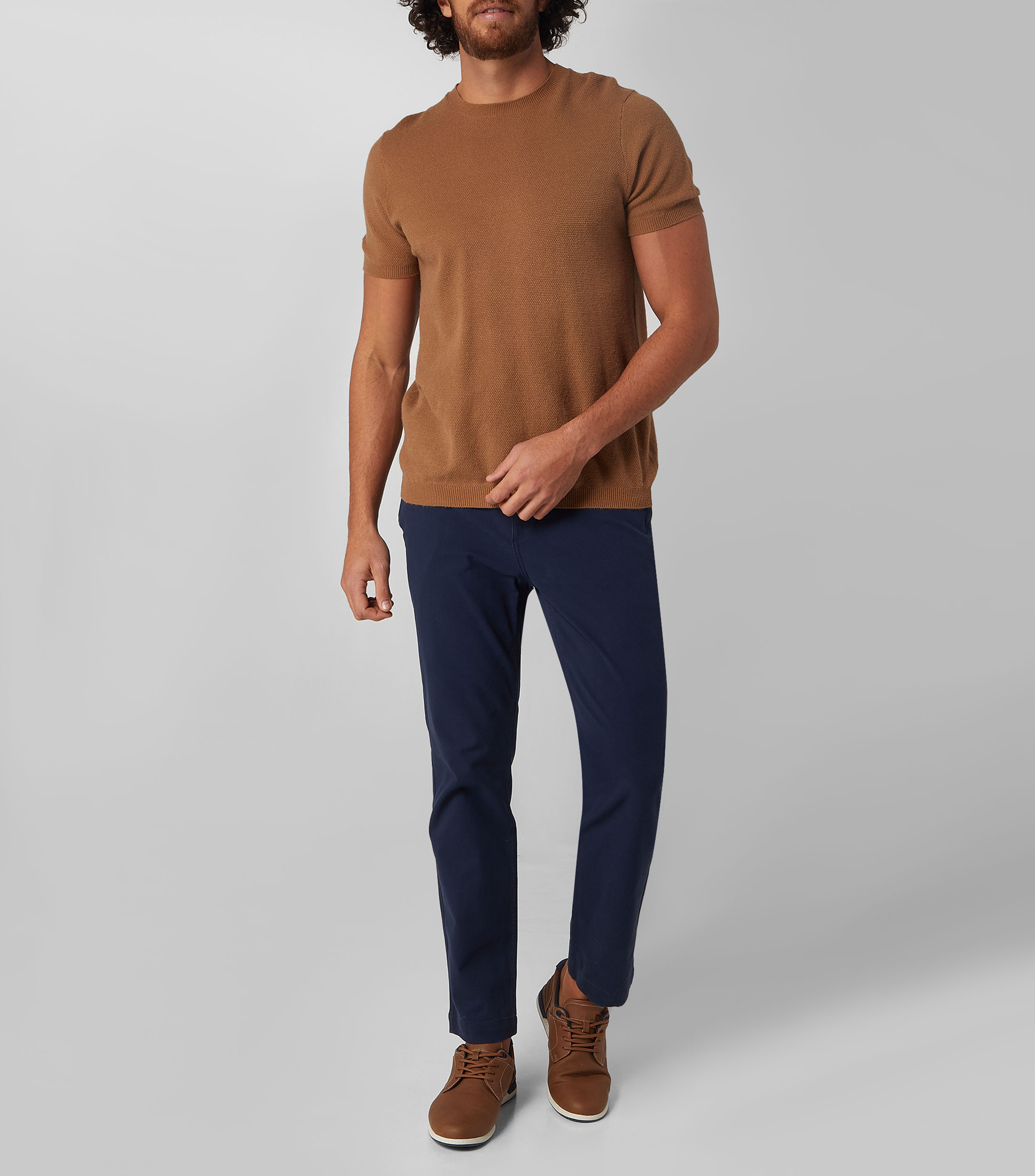 Pantalón liso California Khaki Hombre